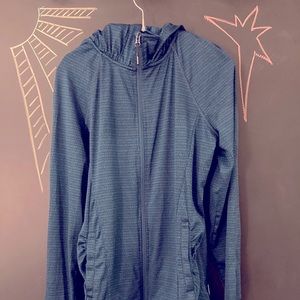 Mondetta Long-sleeve Zip Athletic Hoodie